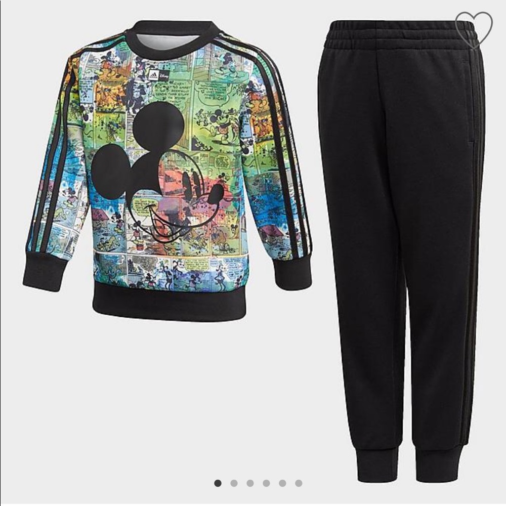 DISNEY Mickey Mouse 2-piece Adidas suit